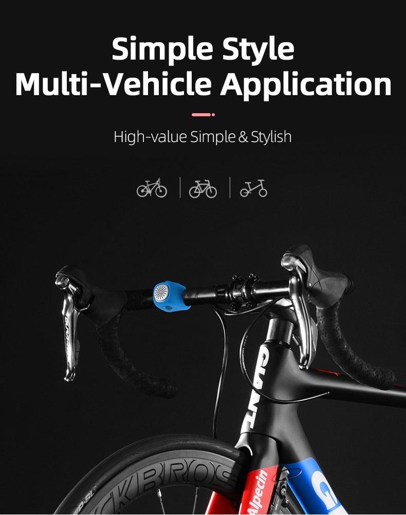 Electric Cycling Bell 90 dB Horn Rainproof Bicycle Handlebar Silica Gel Shell Ring Bike Bell Bicycle Accessories Electric Cycling Bells Water - Resistant Cycling Bells Horn Loud Bicycle Horns Bicycle Accessories - UrbanCycling.com