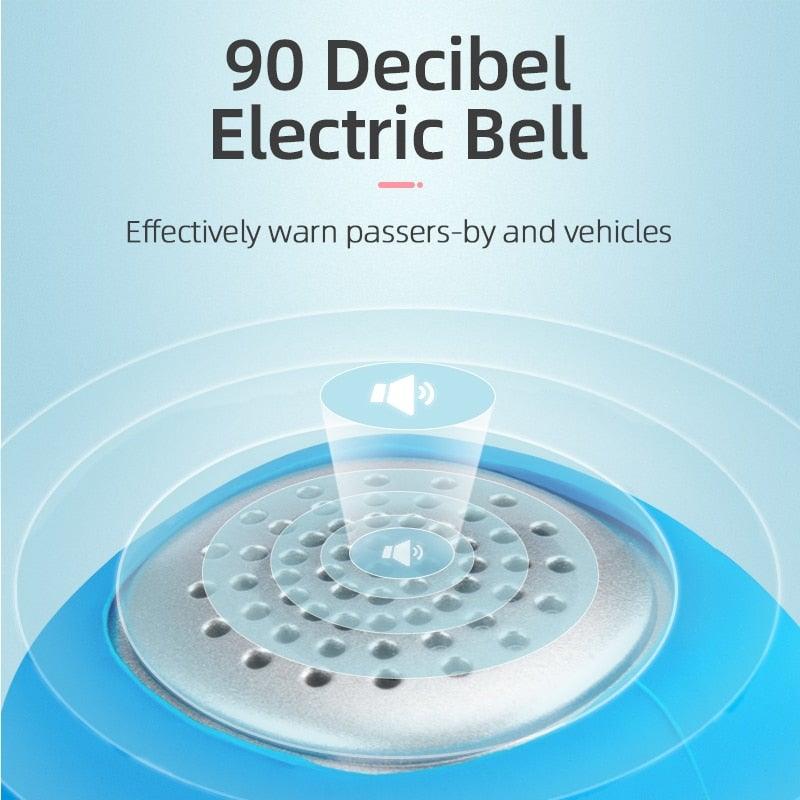 Electric Cycling Bell 90 dB Horn Rainproof Bicycle Handlebar Silica Gel Shell Ring Bike Bell Bicycle Accessories Electric Cycling Bells Water - Resistant Cycling Bells Horn Loud Bicycle Horns Bicycle Accessories - UrbanCycling.com