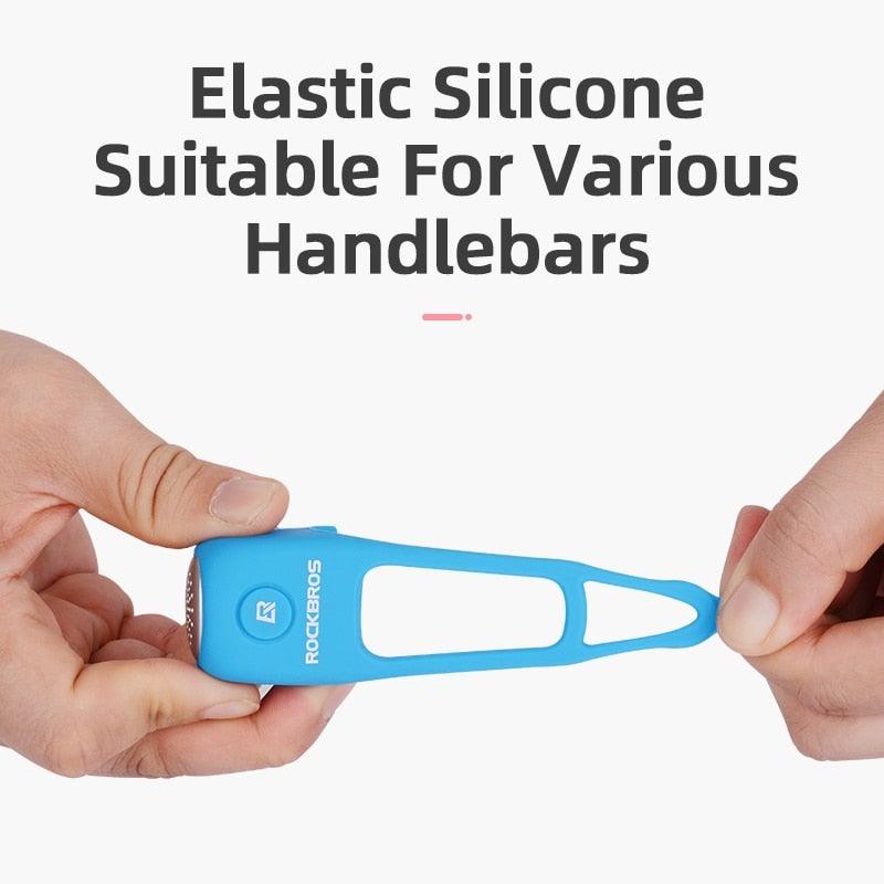 Electric Cycling Bell 90 dB Horn Rainproof Bicycle Handlebar Silica Gel Shell Ring Bike Bell Bicycle Accessories Electric Cycling Bells Water - Resistant Cycling Bells Horn Loud Bicycle Horns Bicycle Accessories - UrbanCycling.com