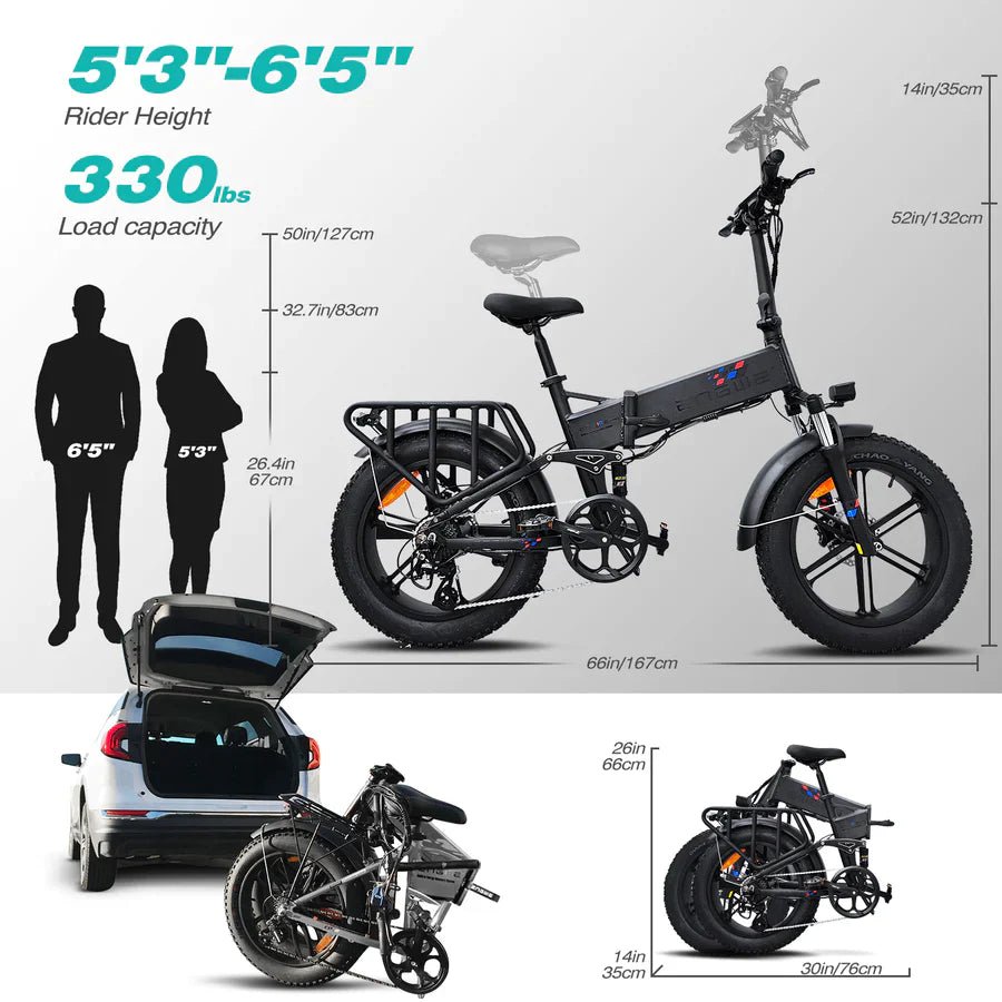 ENGINE - PRO Foldable Ebike - UrbanCycling.com