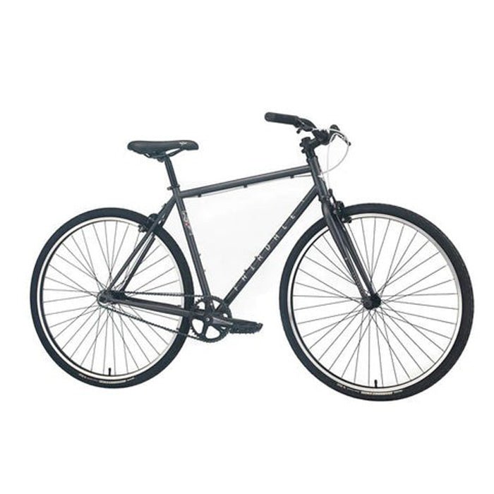 Fairdale Express Complete Cruiser Bike - Matte Charcoal - UrbanCycling.com
