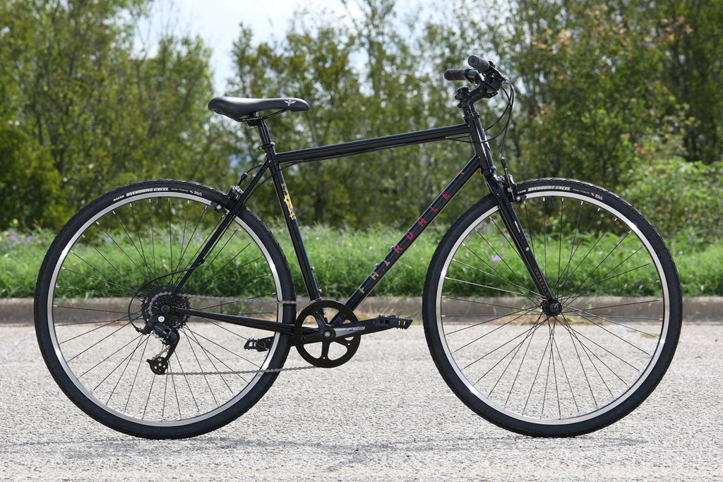 Fairdale Lookfar Complete Cruiser Bike - Gloss Black - UrbanCycling.com