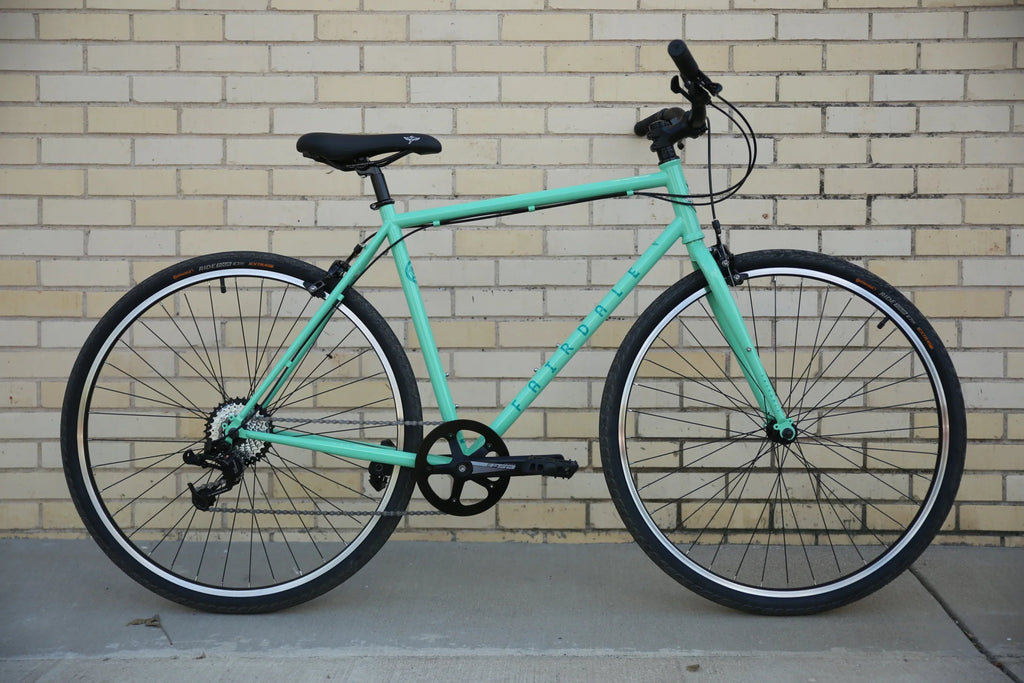 Fairdale Lookfar Complete Cruiser Bike - Gloss Toothpaste - UrbanCycling.com