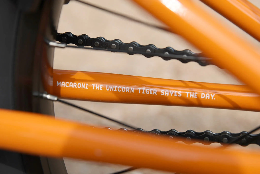 Fairdale Macaroni 20" Complete Cruiser Bike - Gloss Orange Soda - UrbanCycling.com