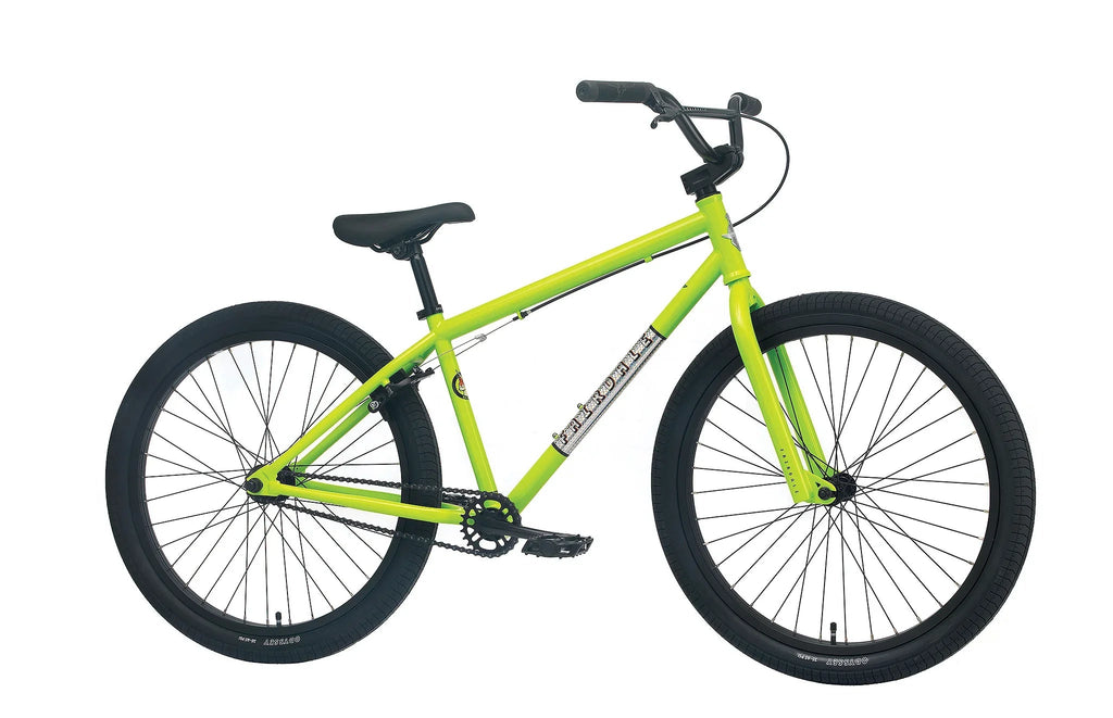 Fairdale Macaroni 24" Complete Cruiser Bike - Gloss Bright Yellow - UrbanCycling.com
