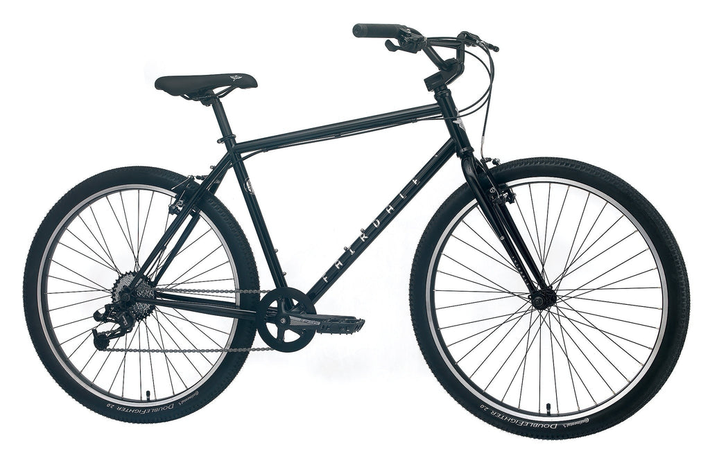 Fairdale Ridgemont 27.5" Complete Cruiser Bike - Gloss Black - UrbanCycling.com