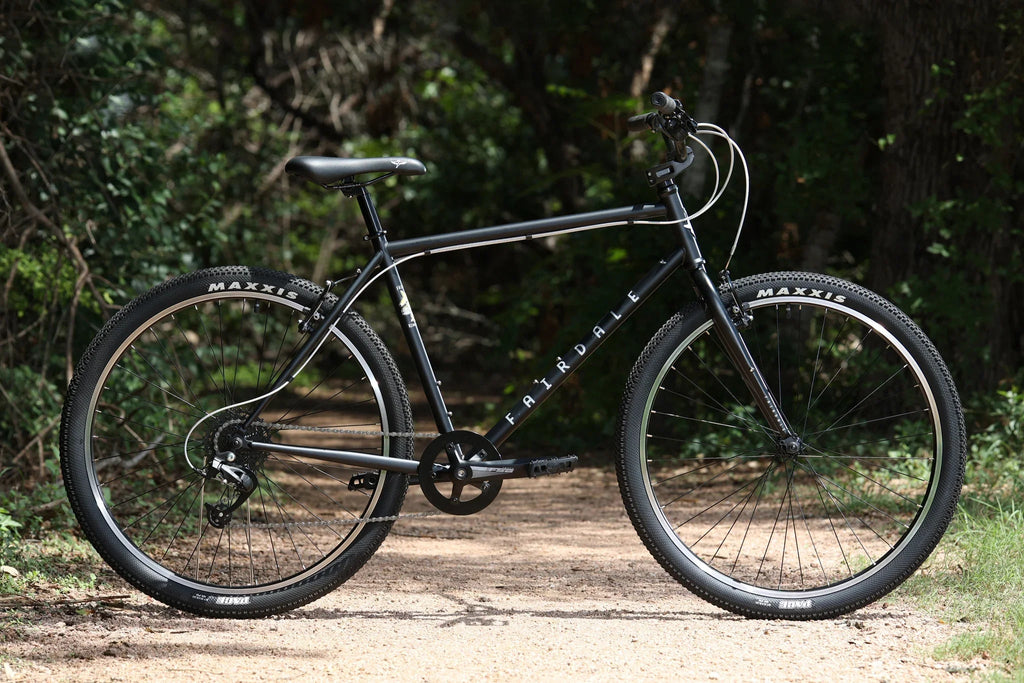 Fairdale Ridgemont 27.5" Complete Cruiser Bike - Matte Black - UrbanCycling.com