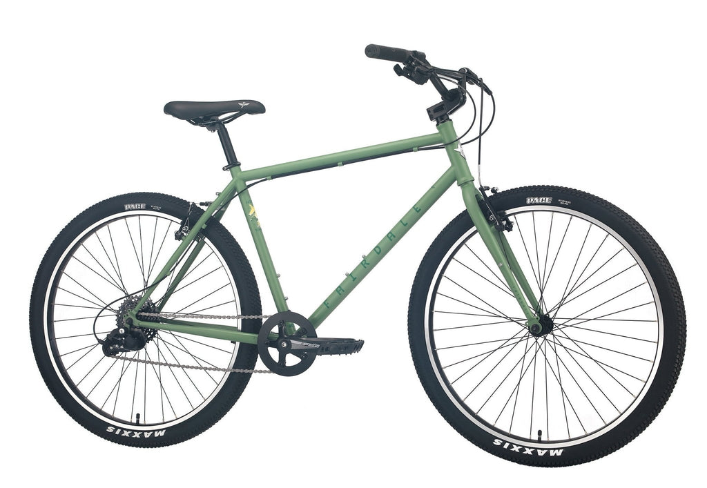 Fairdale Ridgemont 27.5" Complete Cruiser Bike - Matte Sage Green - UrbanCycling.com