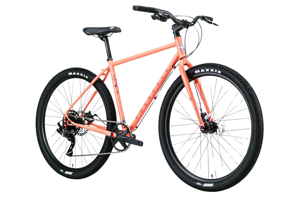 Fairdale Weekender Archer 27.5" Complete Cruiser Bike - Matte Coral Red - UrbanCycling.com