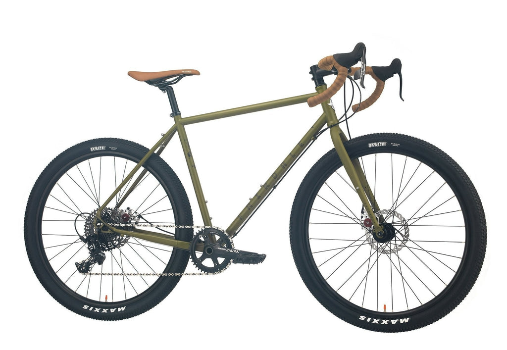 Fairdale Weekender Nomad Complete Cruiser Bike - Matte Army Green - UrbanCycling.com