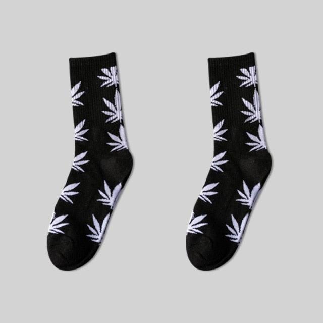 Fashion Men Street Wear Cool Cotton Socks Harajuku Funny Socks Trendy Women Long Socks Crew Socks White Hip Hop Socks Basketball Running Cycling Socks For Men And Women - UrbanCycling.com