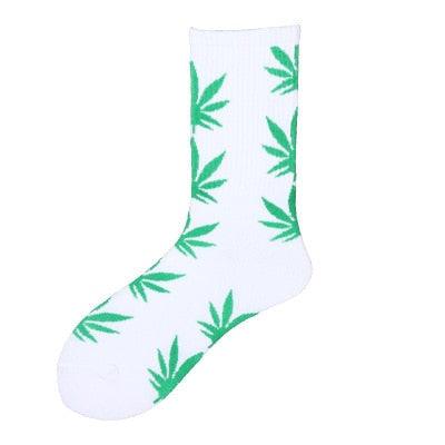 Fashion Men Street Wear Cool Cotton Socks Harajuku Funny Socks Trendy Women Long Socks Crew Socks White Hip Hop Socks Basketball Running Cycling Socks For Men And Women - UrbanCycling.com