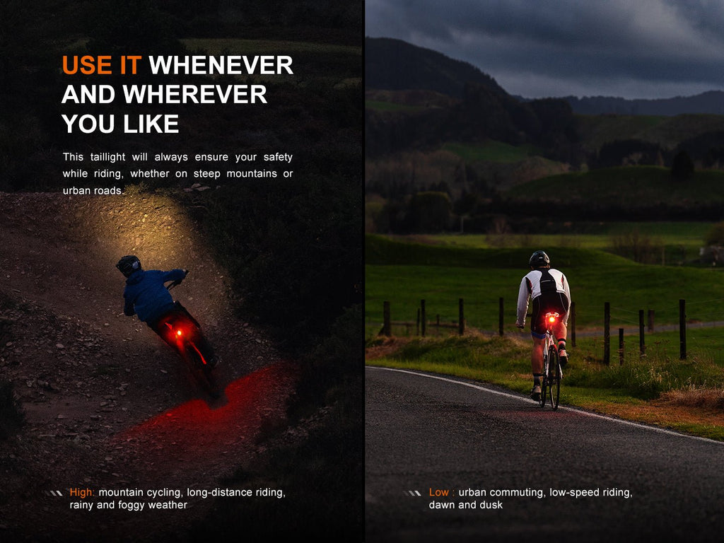 Fenix BC06R Smart - Brake Bicycle Taillight - UrbanCycling.com