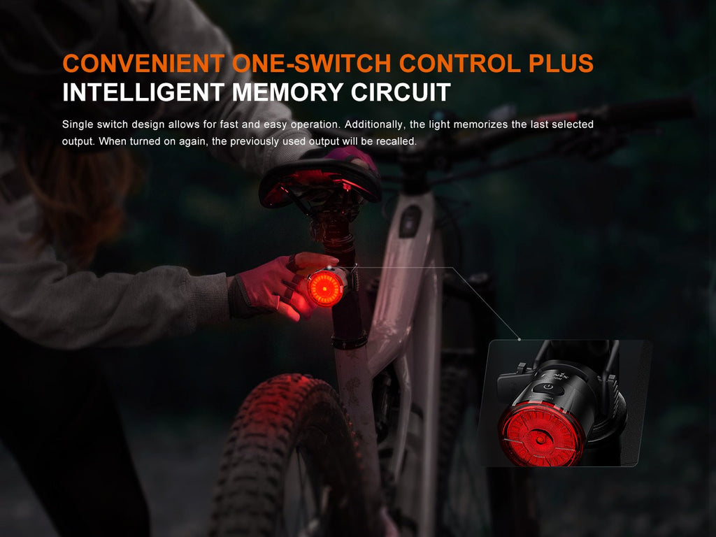 Fenix BC06R Smart - Brake Bicycle Taillight - UrbanCycling.com