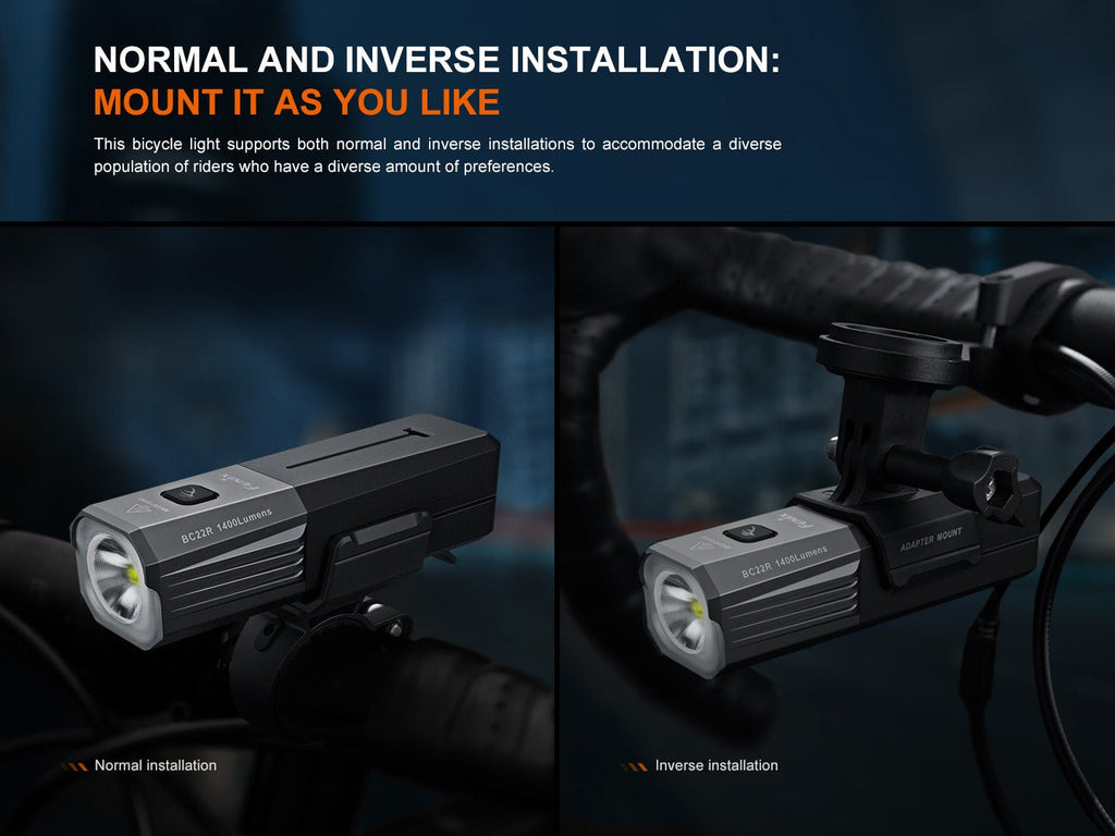 Fenix BC22R High - Performance Road Bike Light - UrbanCycling.com