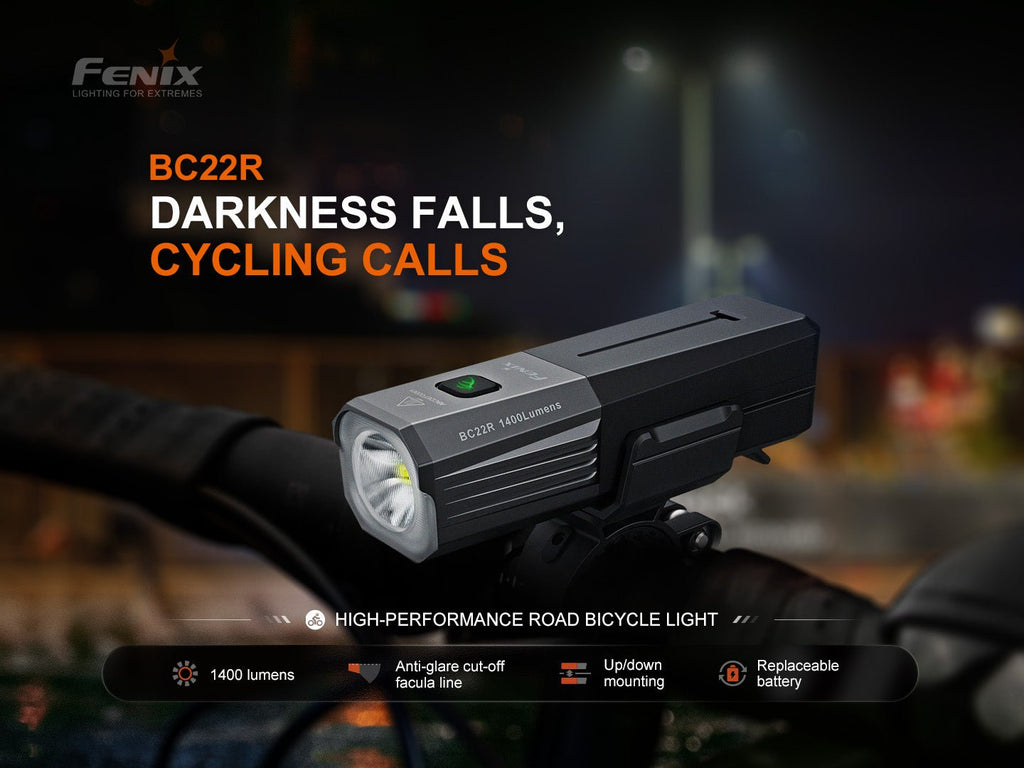 Fenix BC22R High - Performance Road Bike Light - UrbanCycling.com