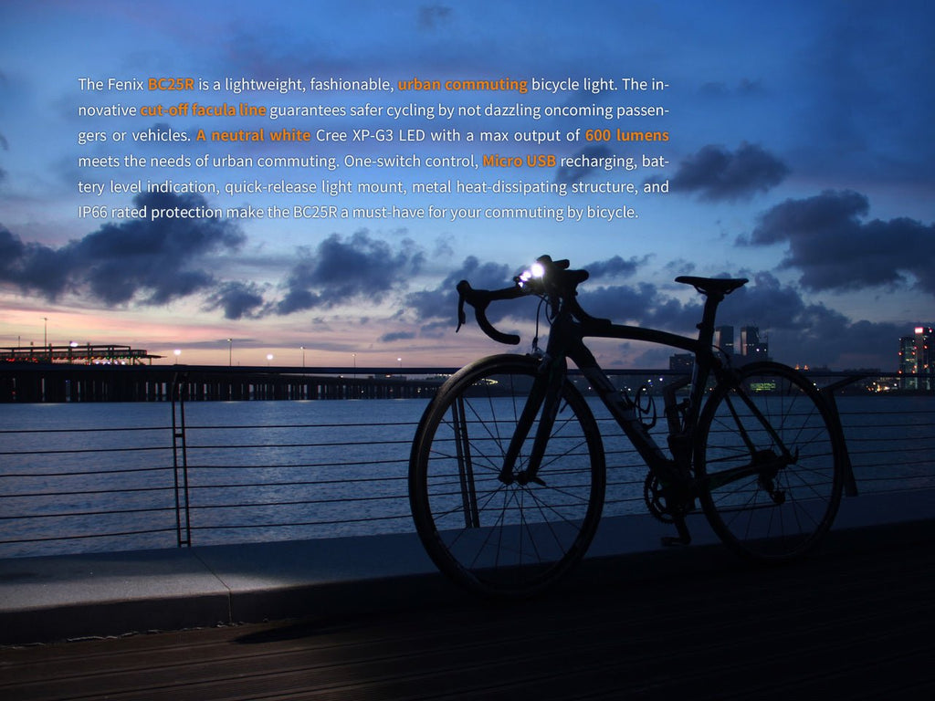 Fenix BC25R LED Bike Light - UrbanCycling.com