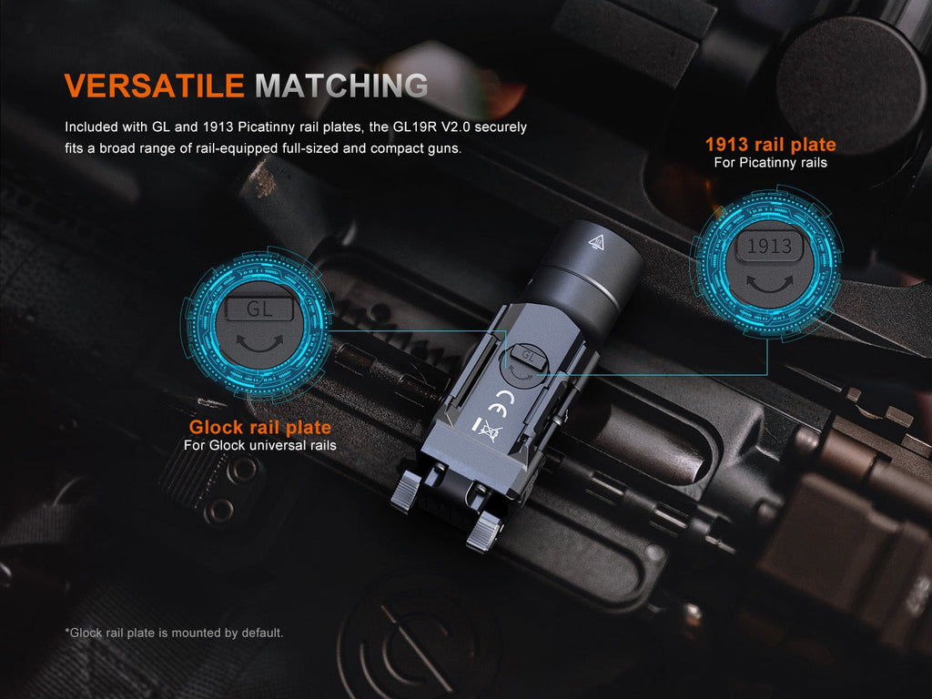 Fenix GL19R V2 Modular Switch Mounted Light - UrbanCycling.com