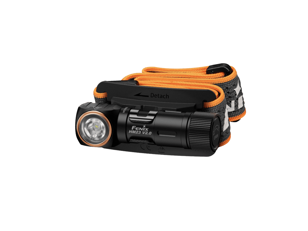 Fenix HM23 V2.0 Lightweight Detachable AA Headlamp - UrbanCycling.com