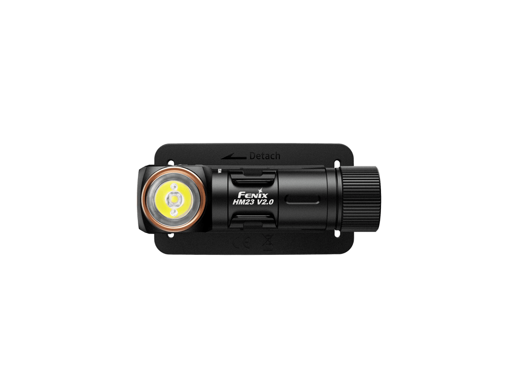 Fenix HM23 V2.0 Lightweight Detachable AA Headlamp - UrbanCycling.com