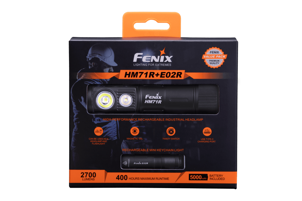 Fenix HM71R Rechargeable Industrial LED Headlamp - UrbanCycling.com