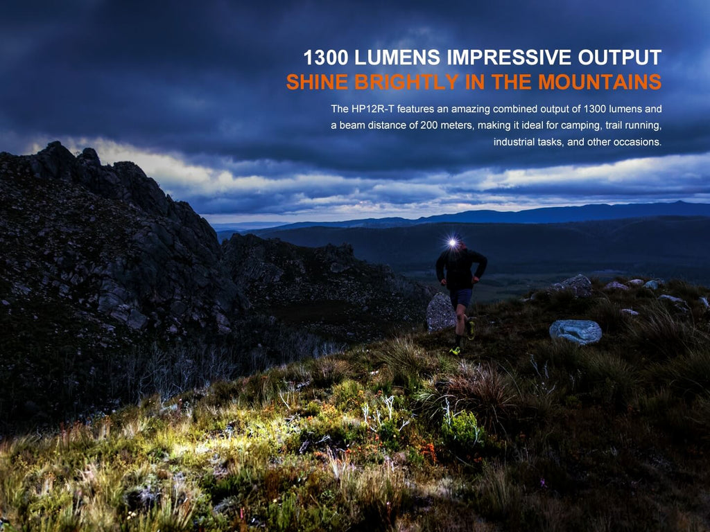 Fenix HP12R - T Balanced Trail Headlamp - UrbanCycling.com