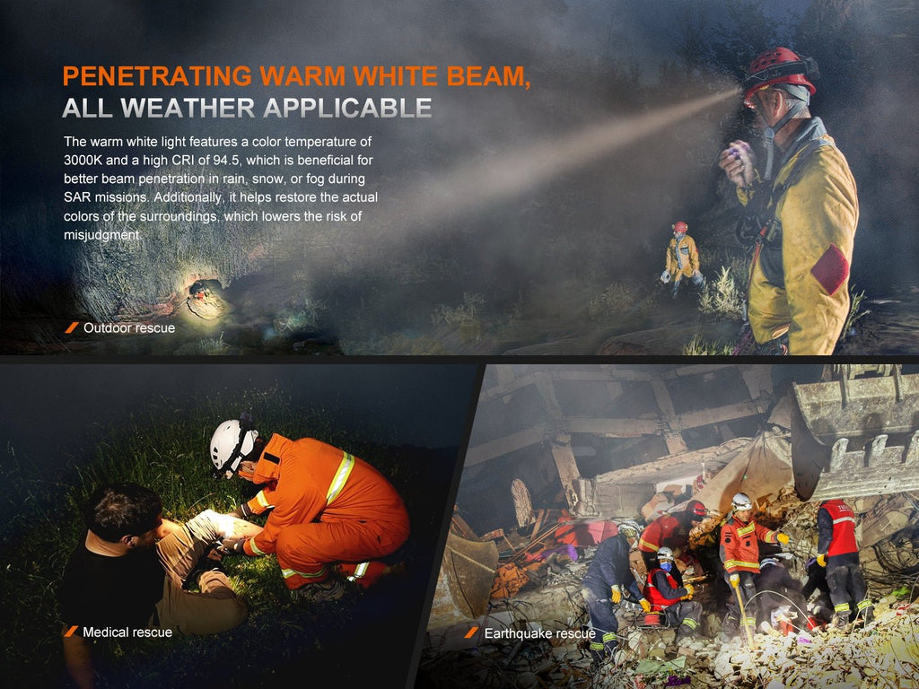 Fenix HP35R Search and Rescue Headlamp - UrbanCycling.com