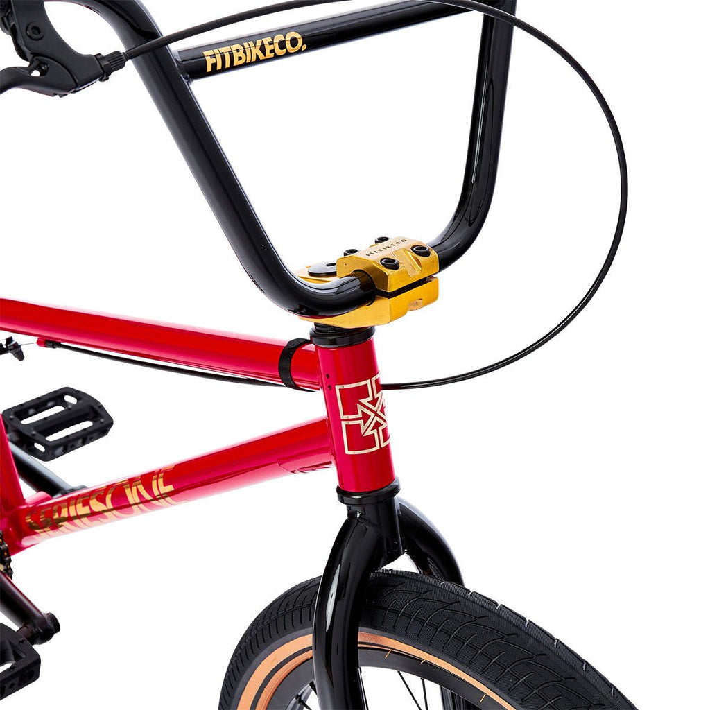 Fit 2021 Series One SM 20.25″ Complete BMX Bike - Gloss Red - UrbanCycling.com