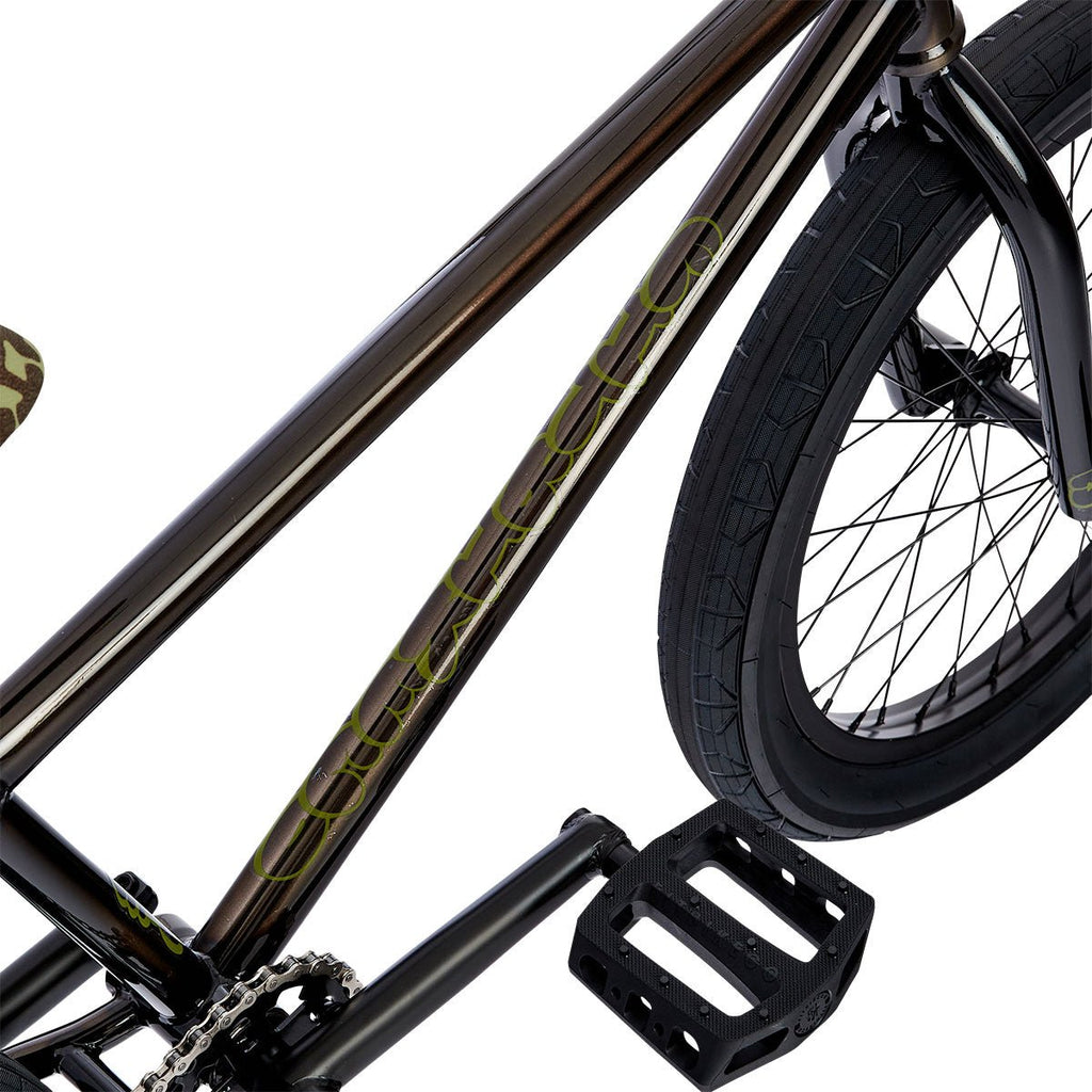 Fit 2021 STR LG 20.75" Complete BMX Bike - Trans Gloss Black - UrbanCycling.com