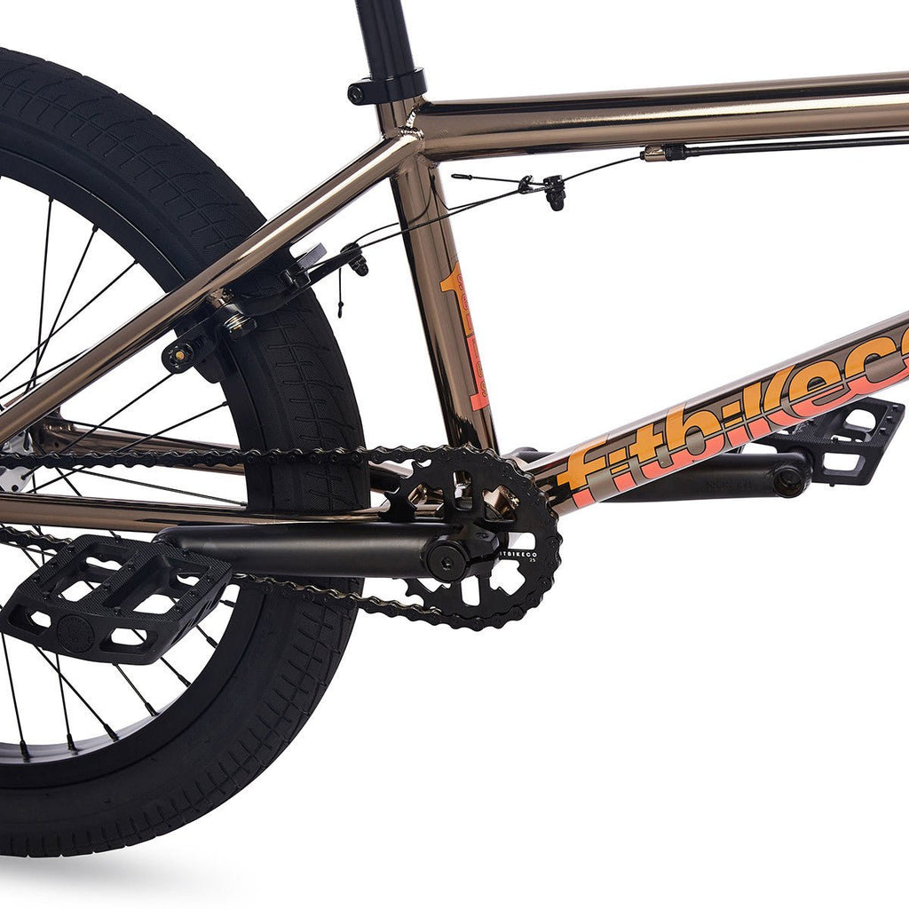 Fit 2023 Series One SM 20.25" Complete BMX Bike - Smoke Chrome - UrbanCycling.com
