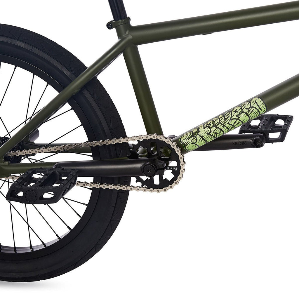 Fit 2023 STR MD 20.5" Complete BMX Bike - Matte Army Green - UrbanCycling.com
