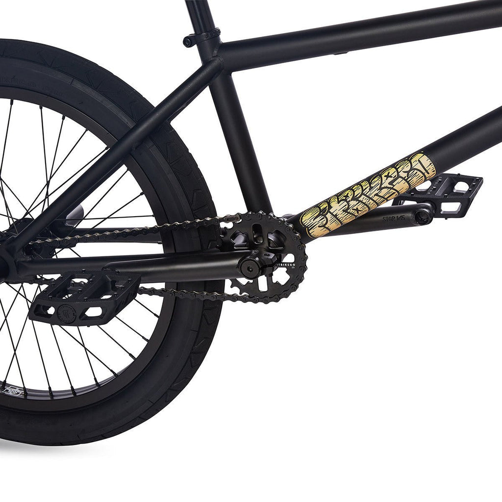 Fit 2023 STR MD 20.5" Complete BMX Bike - Matte Black - UrbanCycling.com