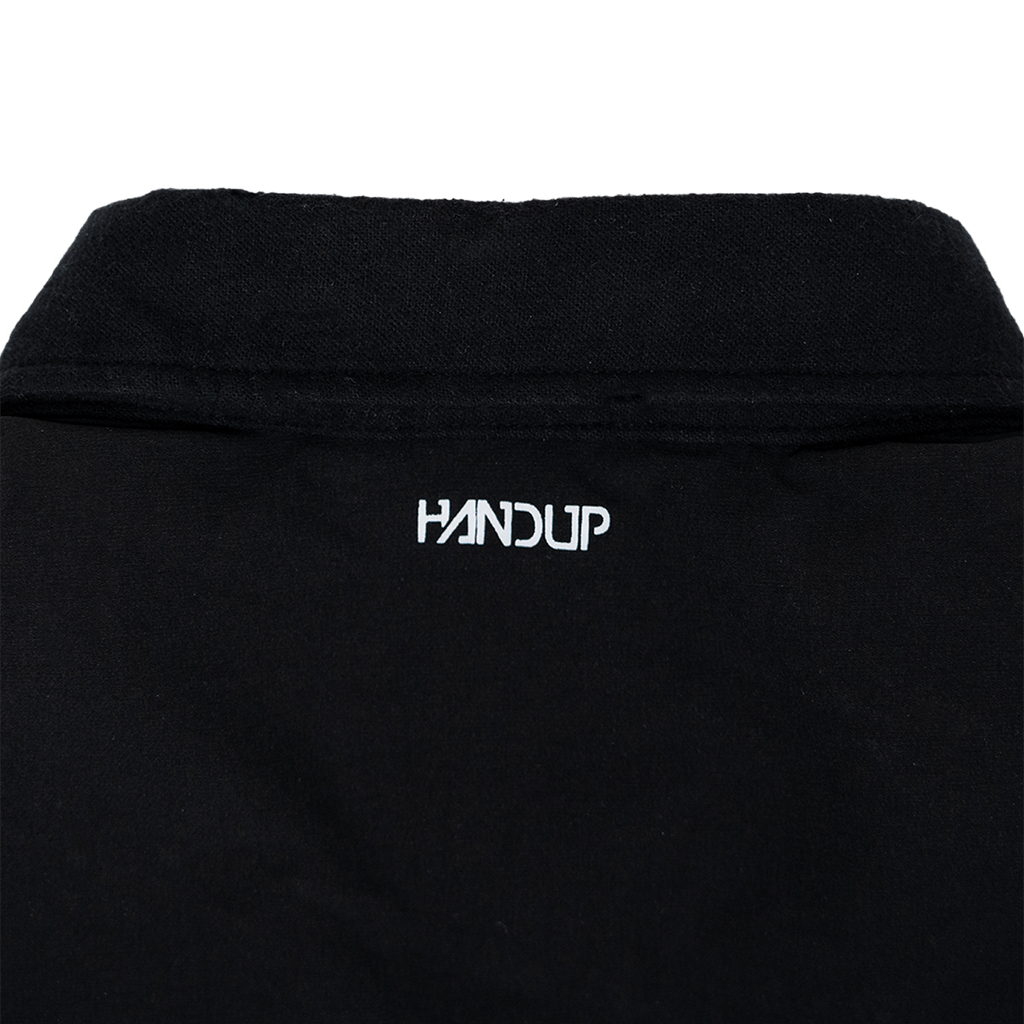 Flannel Jacket - Black on Black - UrbanCycling.com