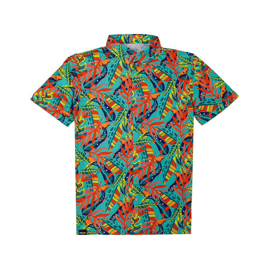 FlexGRID Button Up - Capybara Jungle - UrbanCycling.com