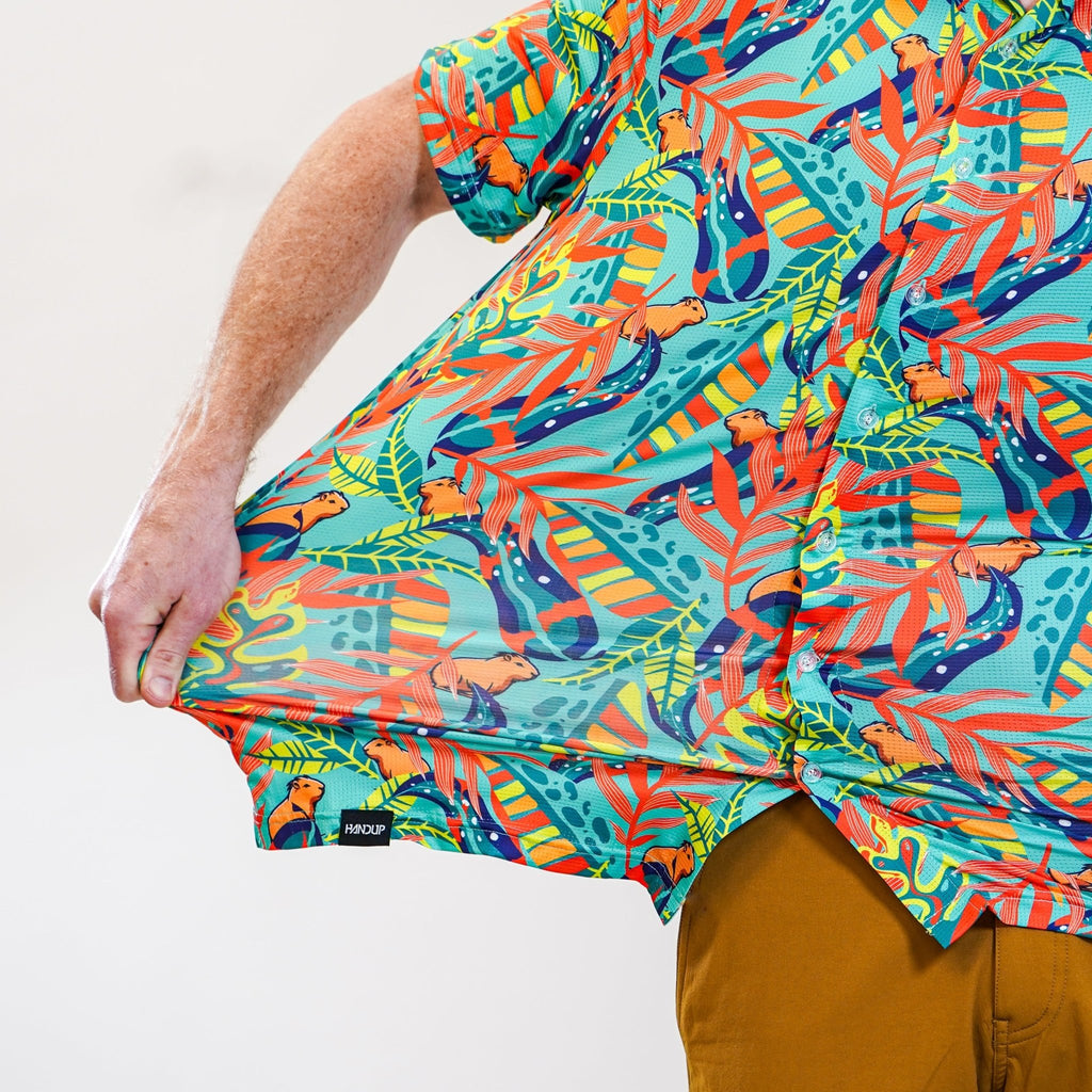 FlexGRID Button Up - Capybara Jungle - UrbanCycling.com