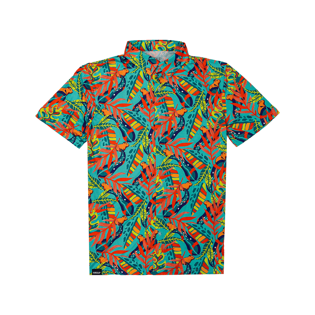 FlexGRID Button Up - Capybara Jungle - UrbanCycling.com