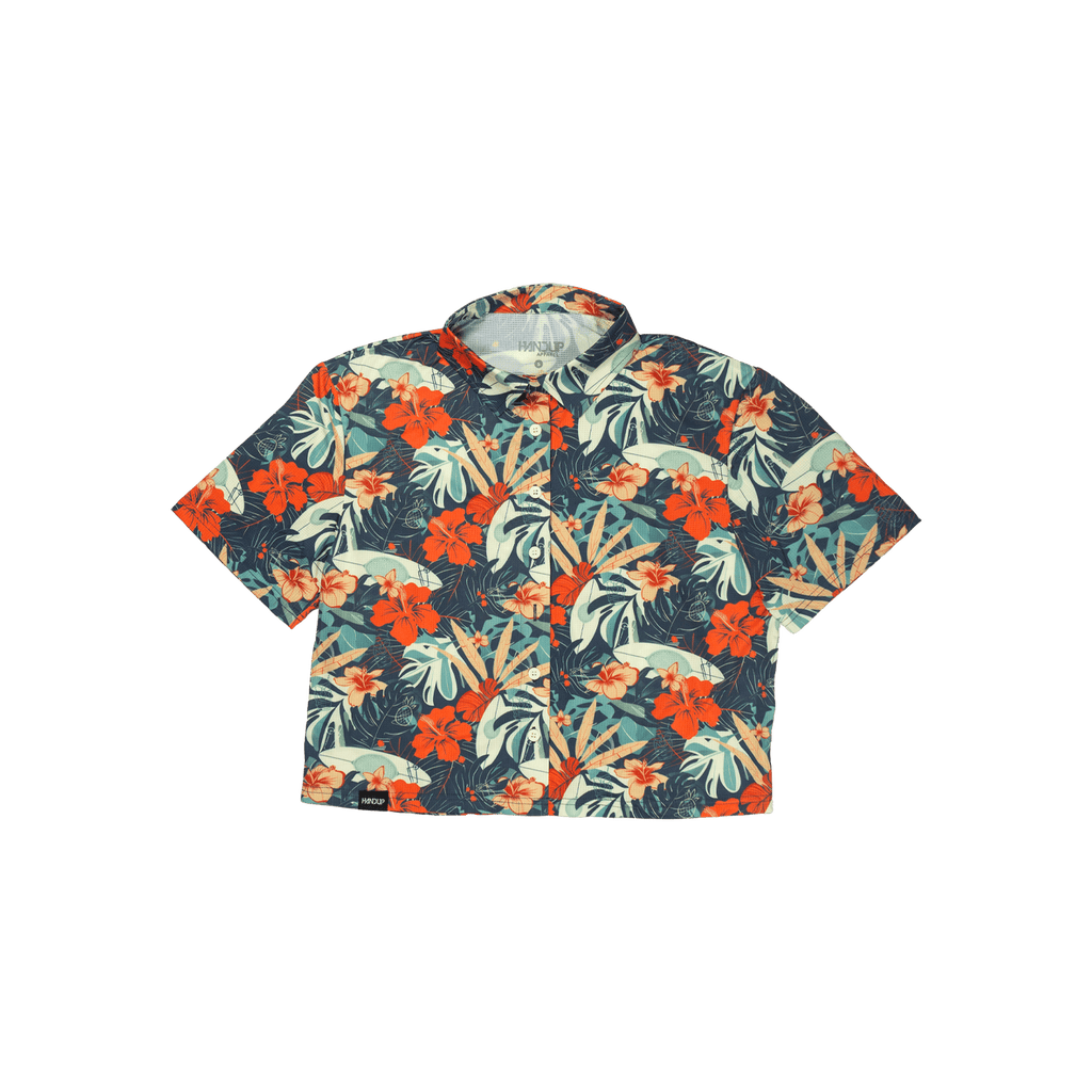 FlexGRID Button Up - Cropped Paradise Pedal - UrbanCycling.com