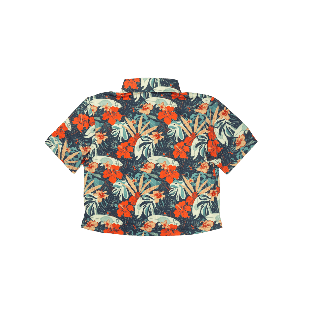 FlexGRID Button Up - Cropped Paradise Pedal - UrbanCycling.com