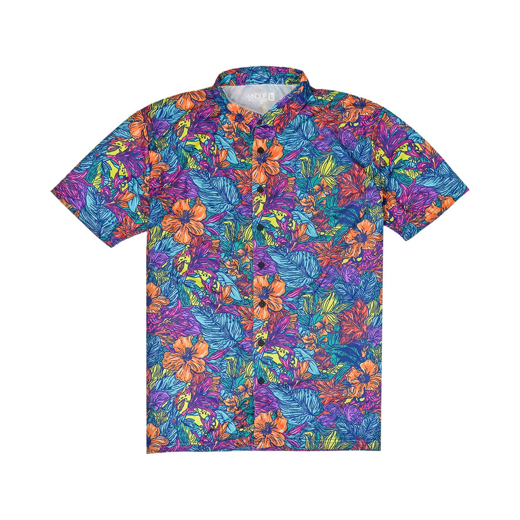 FlexGRID Button Up - Dirt Surfin' Floral - UrbanCycling.com