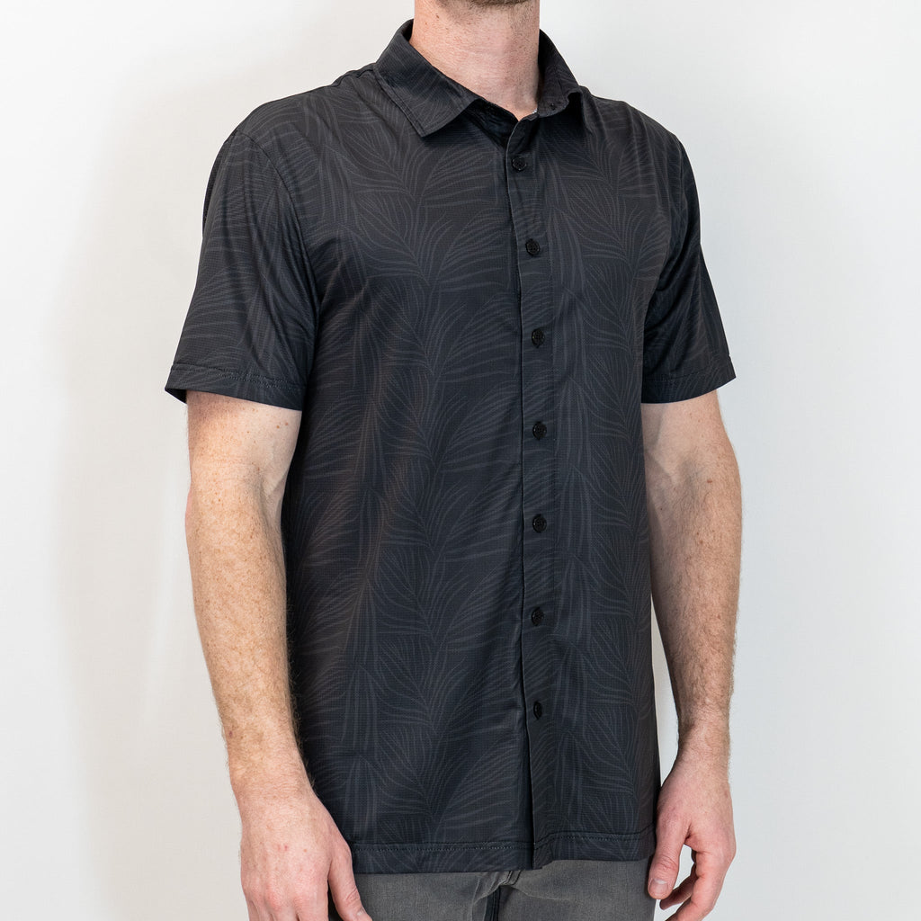 FlexGRID Button Up - Fern Flow Black - UrbanCycling.com