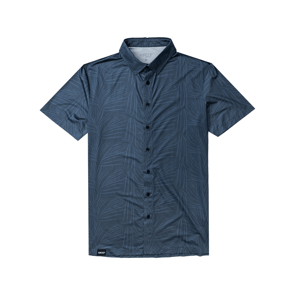 FlexGRID Button Up - Fern Flow Blue Steel - UrbanCycling.com