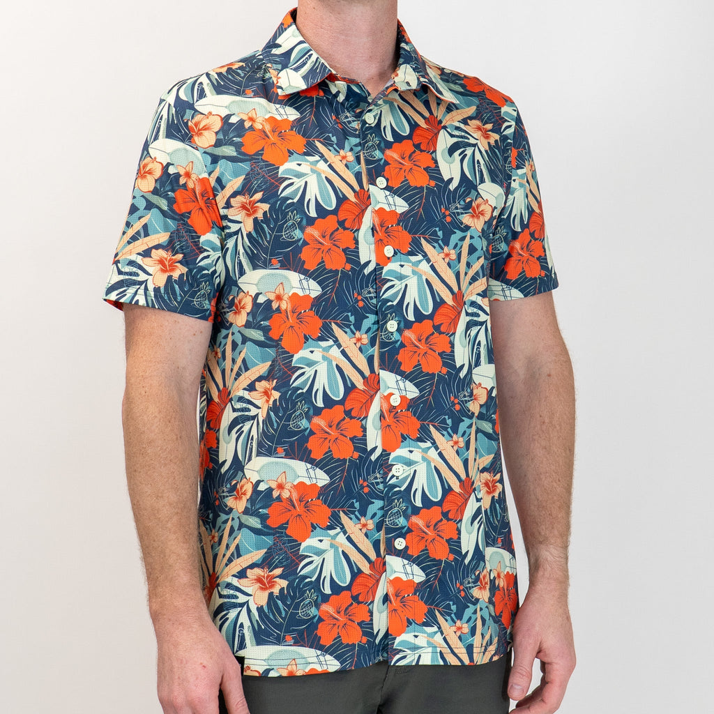 FlexGRID Button Up - Paradise Pedal - UrbanCycling.com