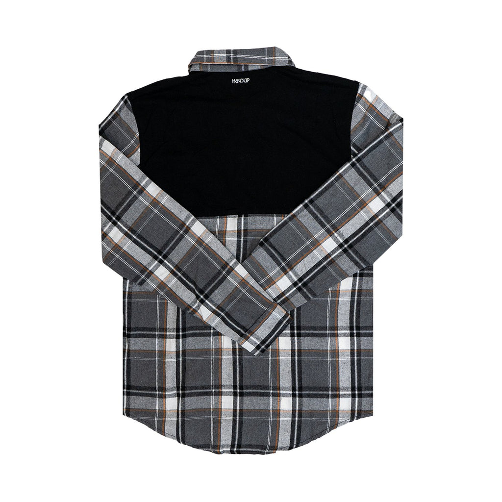 FlexTop Flannel - Black/Grey - UrbanCycling.com