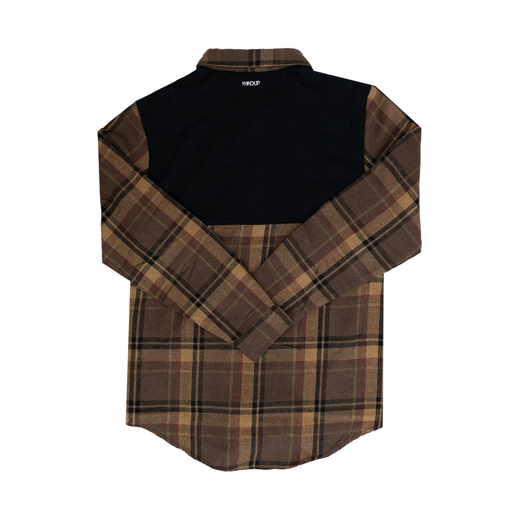 FlexTop Flannel - Brown/Tan - UrbanCycling.com