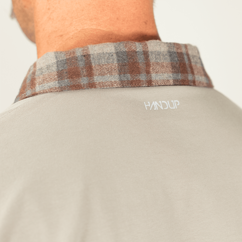 FlexTop Flannel - Saddle Brown/Sand - UrbanCycling.com