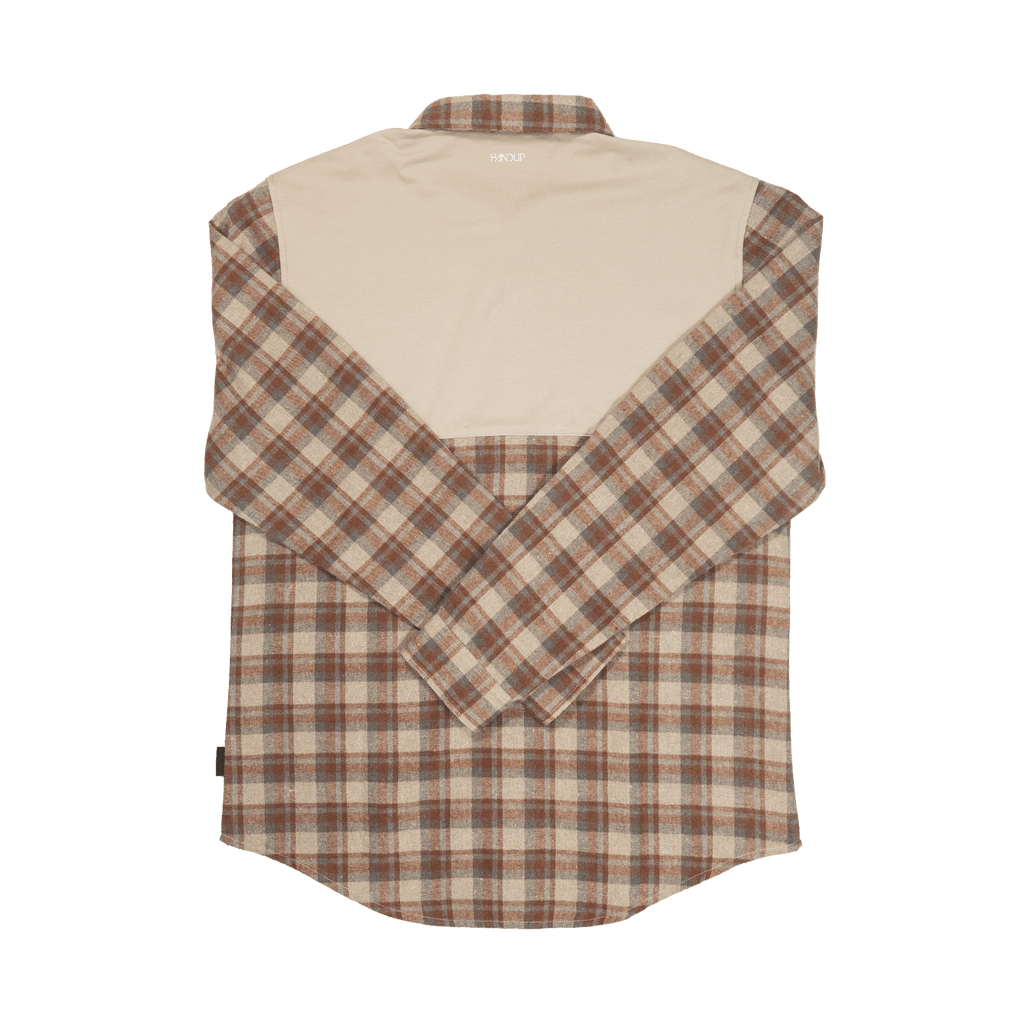 FlexTop Flannel - Saddle Brown/Sand - UrbanCycling.com