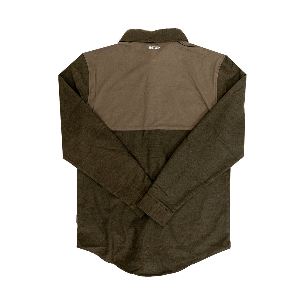 FlexTop Flannel - Solid Olive - UrbanCycling.com