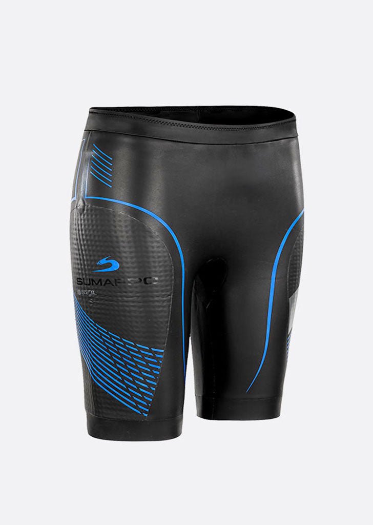 Flow Eco Neoprene Buoyancy Shorts Unisex Blue - UrbanCycling.com