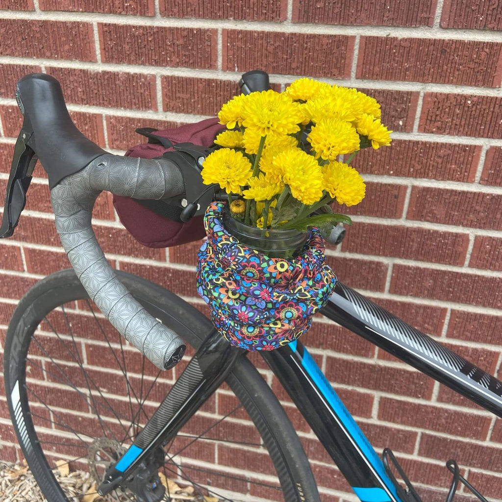 Flower Power | Shock - Absorbing Bike Cup Holder - UrbanCycling.com