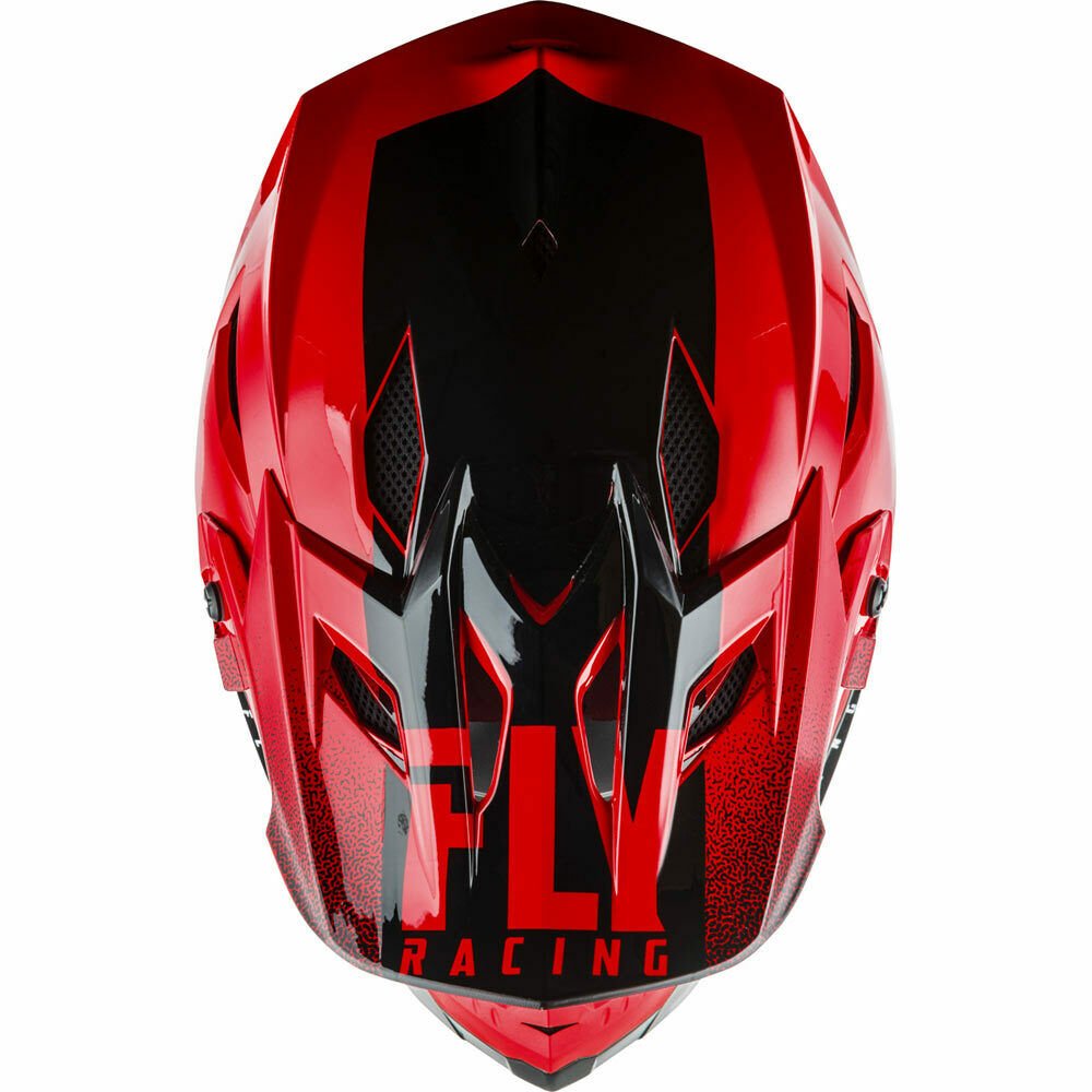 Fly Racing Default Full Face Helmet - Red/Black - UrbanCycling.com